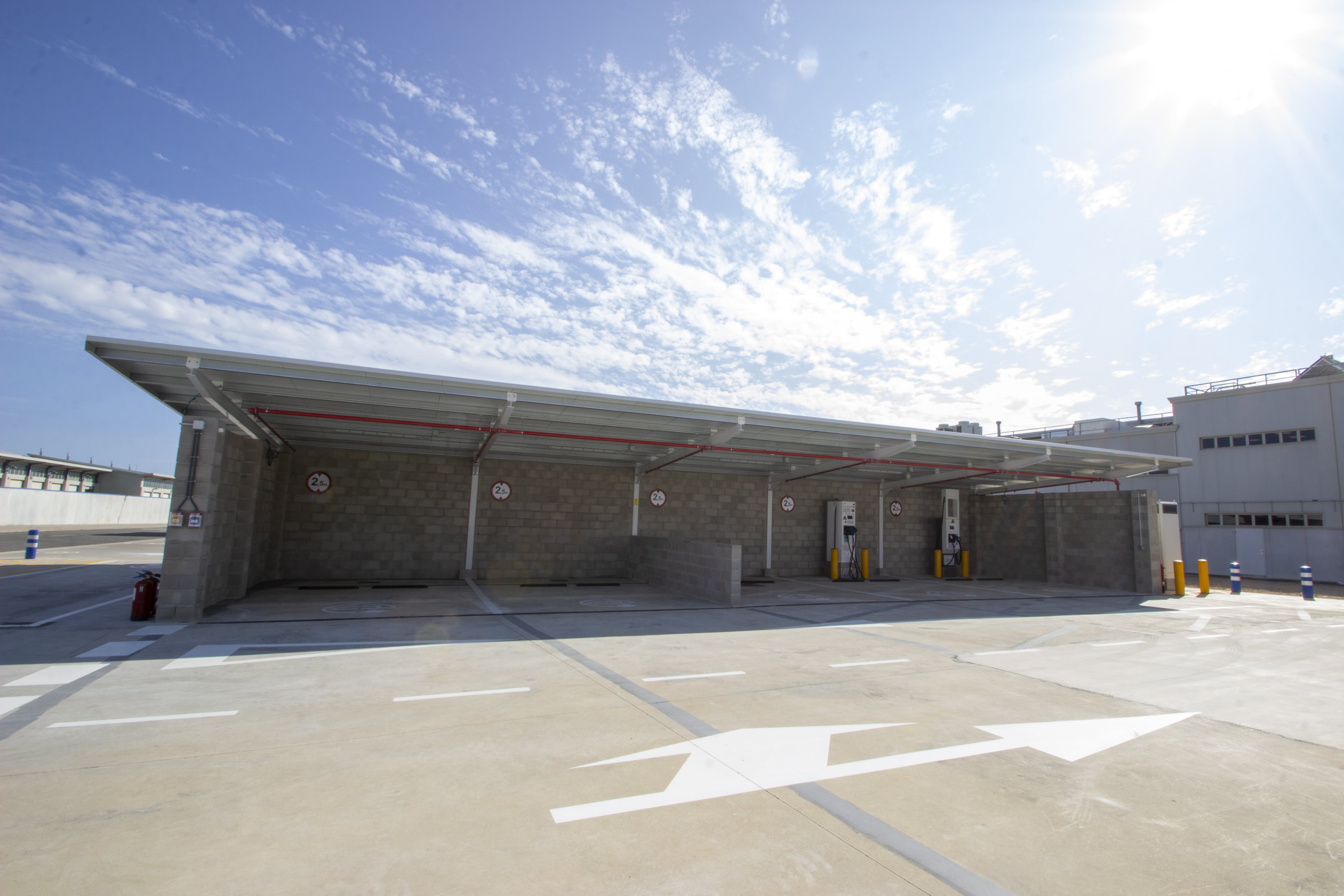 EV charging station already available. A new service managed and